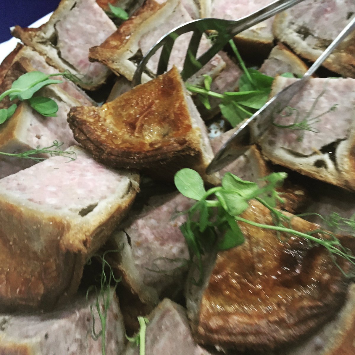 SecretDClub's tweet image. Delicious homemade pork pies 😋 #lunch #porkpies #catering #essex