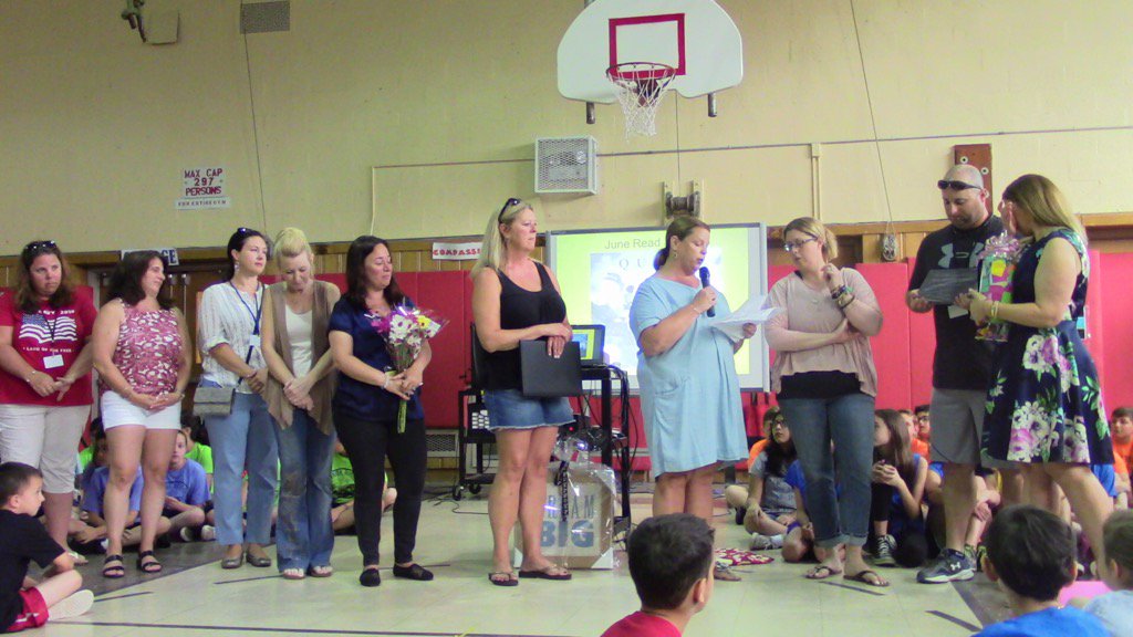 Thank you School 5 PTA for the heartwarming presentation. #bestintheworld #choosekind #alwaysinmyheart
