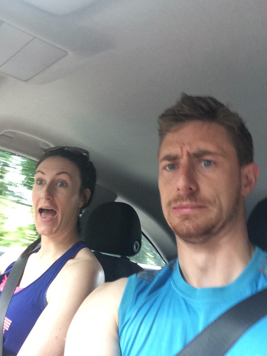 JamesHoward46's tweet photo. Excited for @TotalWarriorUK today? @em_giraffe #MudScene https://t.co/86TuyBshI9