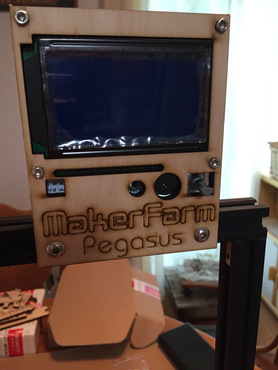 3d_hobbyist's tweet photo. My Latest Blog Post - Part 2 of my #MakerFarm Pegasus #3DPrinter build. https://t.co/HaCohbar3X https://t.co/0OPzQpHF42