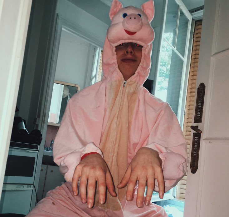 mathpodcast's tweet photo. Est-ce que je vais au @Solidays comme ça today ?🙄 Tel un petit cochon 🐷 https://t.co/hDOmxNJdFC