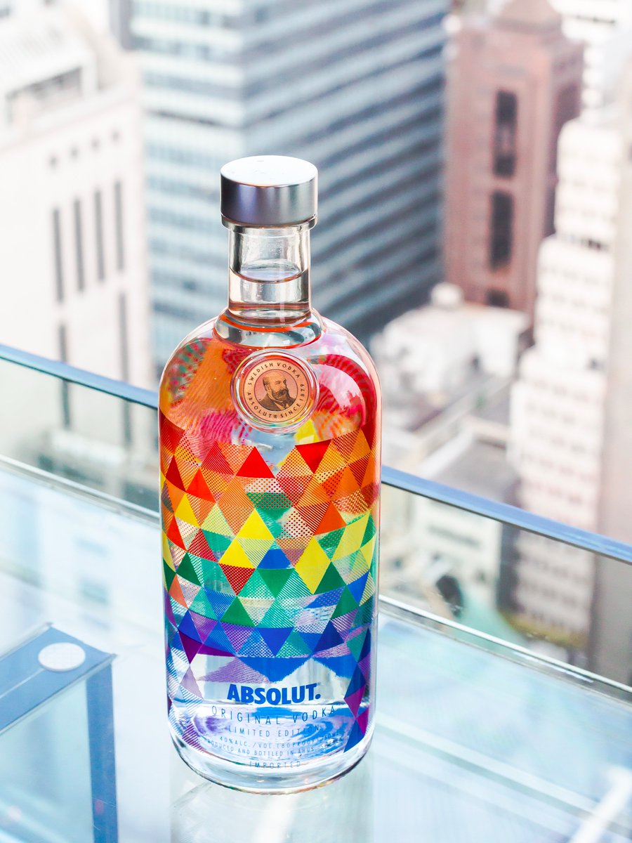 Raise a glass to #Pride2016 with <a href="/ABSOLUTUK/">ABSOLUT UK</a>, supporting <a href="/stonewalluk/">Stonewall</a> #DrinkAware #NoFilter slfrd.gs/28Ww30K
