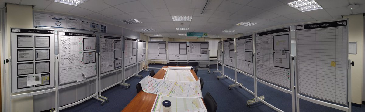 NoelDolphin's tweet photo. Visual project management on the Great Western project #visualPM #PMOT https://t.co/QAfzxIHt8a
