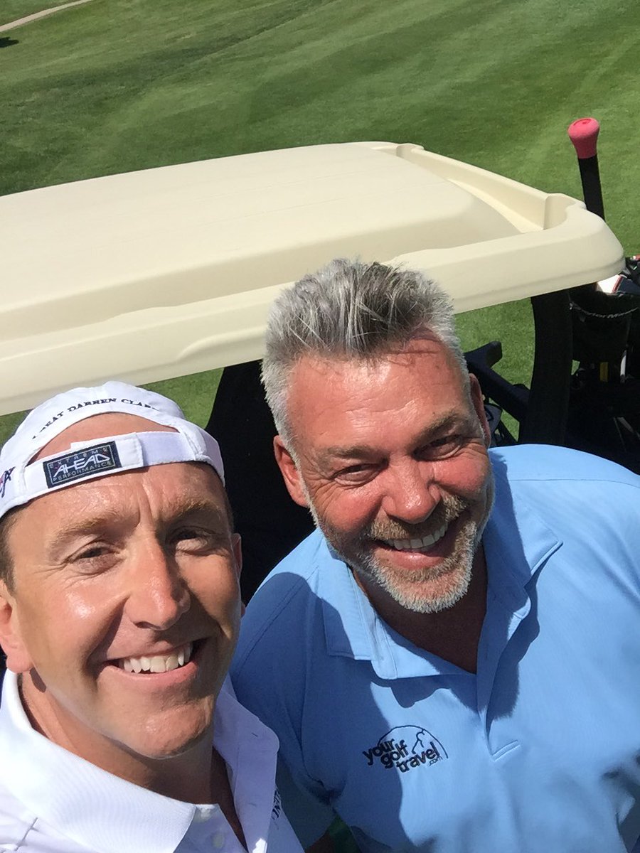 jamieprofsports's tweet photo. As the hat says, I beat @DarrenClarke60 what happened to you @domjoly #clientgolf? #whocares! #myhat! #CSIGolf https://t.co/87oXhabrmD