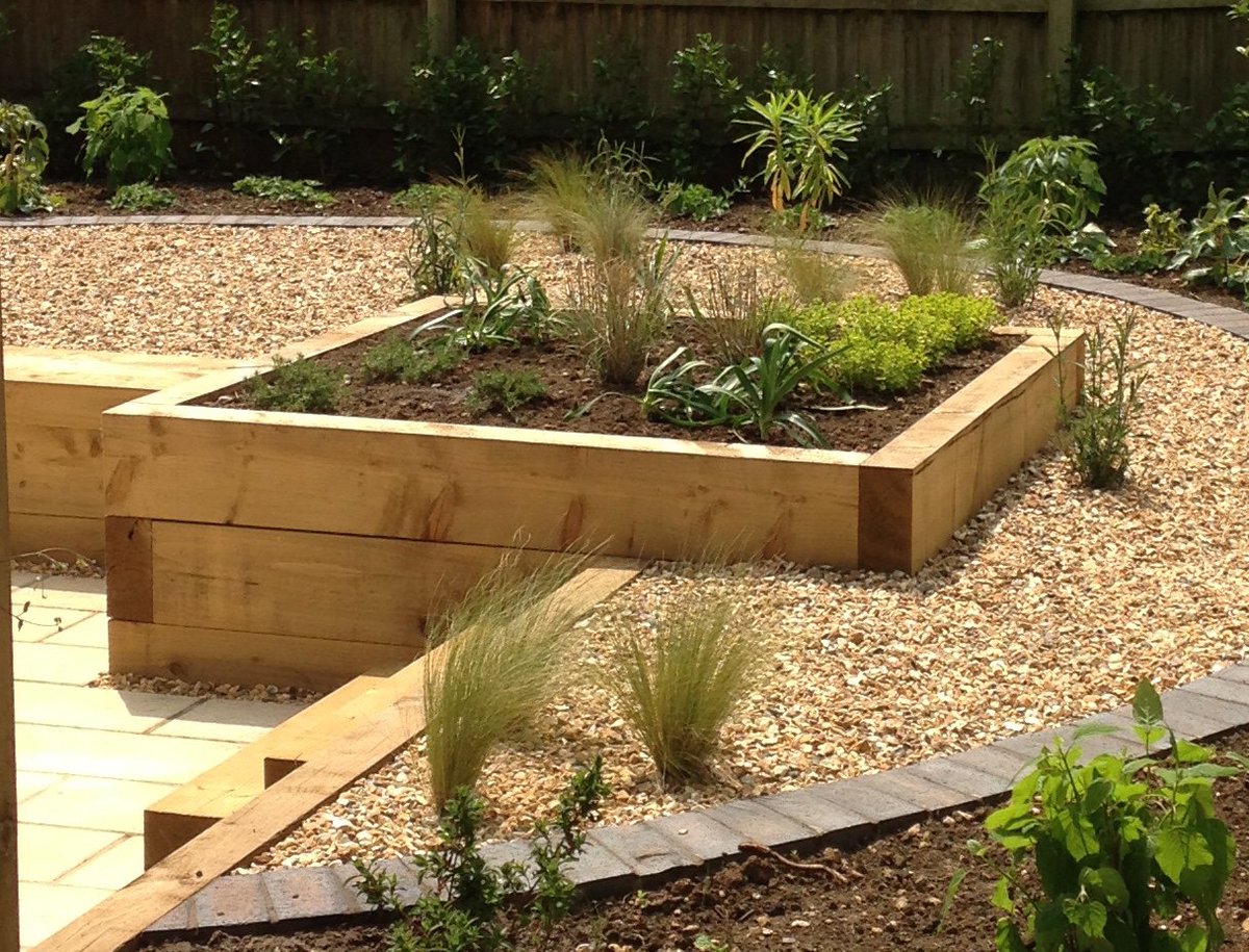 Garden Ideas With Railway Sleepers - induced.info Garden Ideas With Railway Sleepers - induced.info