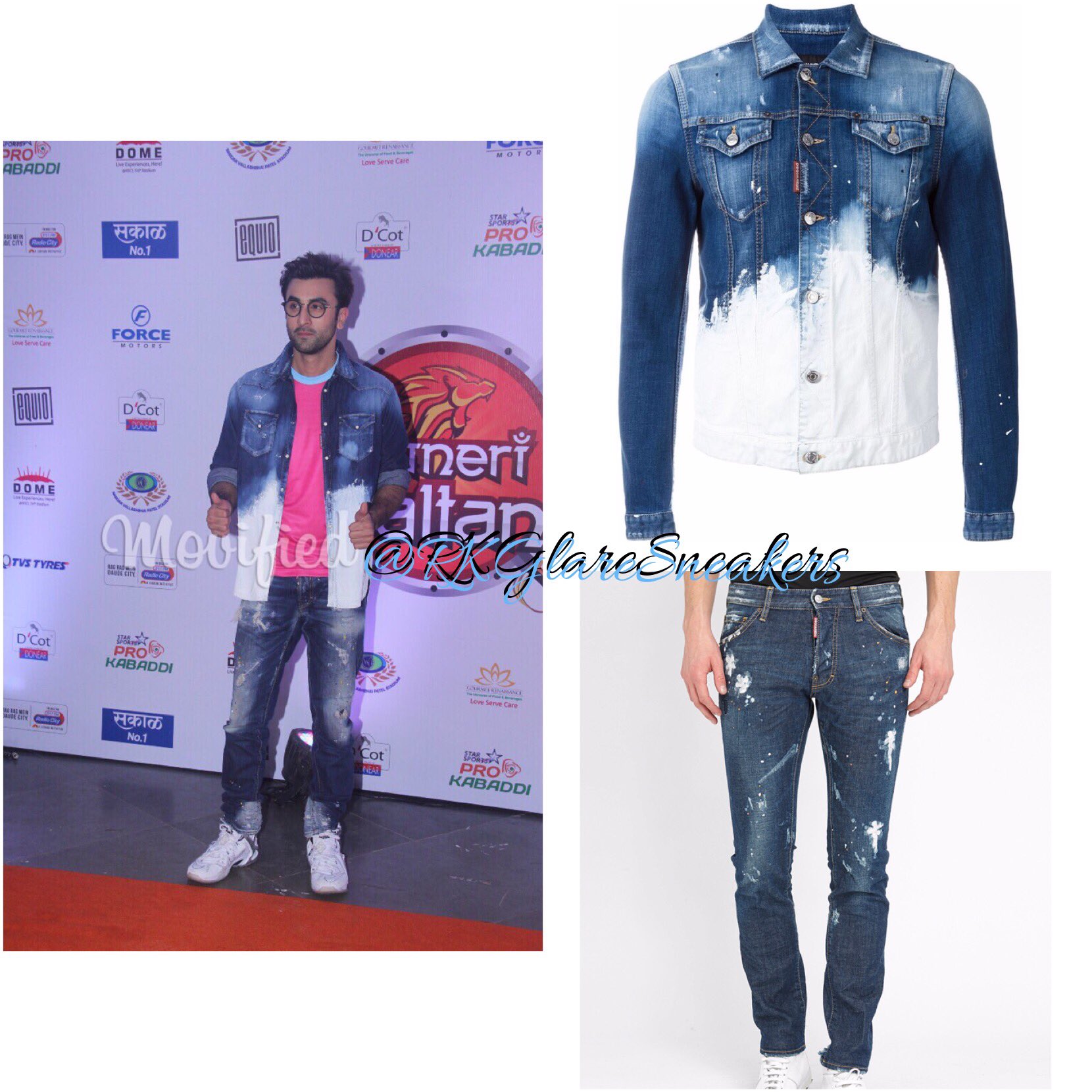 Ranbir Kapoor Steals The Hearts Of Fans In A Trendy Denim Jacket | Ranbir  Kapoor Steals The Hearts Of Fans In A Trendy Denim Jacket. #Watch # ranbirkapoor #bollywood #trending #viral | By