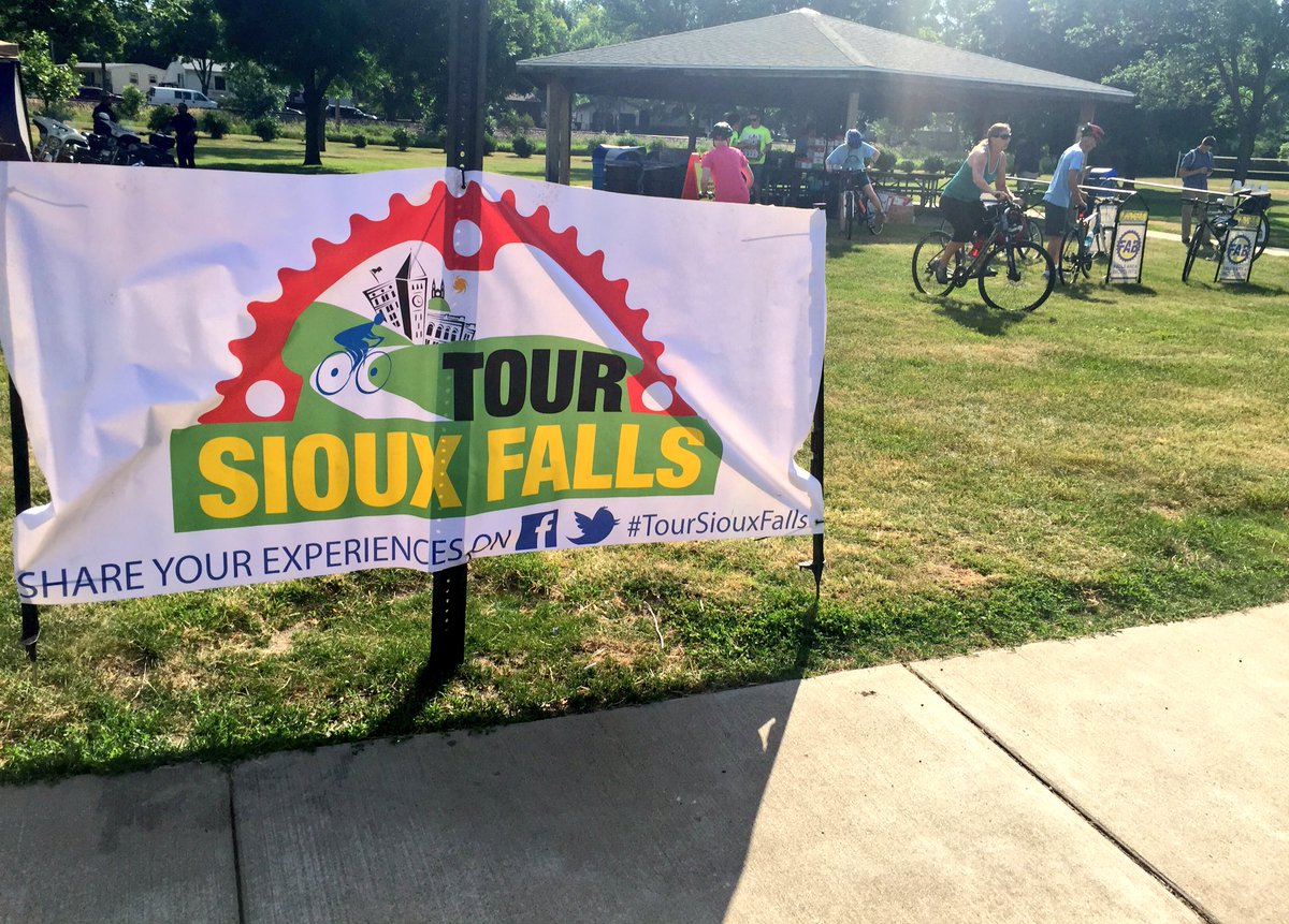 TourSiouxFalls's tweet photo. Make sure to stop by the @argusleader booth at Cherry Rock park now until 2PM! #TourSiouxFalls https://t.co/Rzw6AzwNEQ