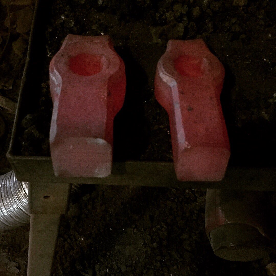 blacksmith_guy's tweet image. A couple of cutlers hammers I'm working on!  #blacksmith#blacksmithing#handforged#craftsmanship#handmade