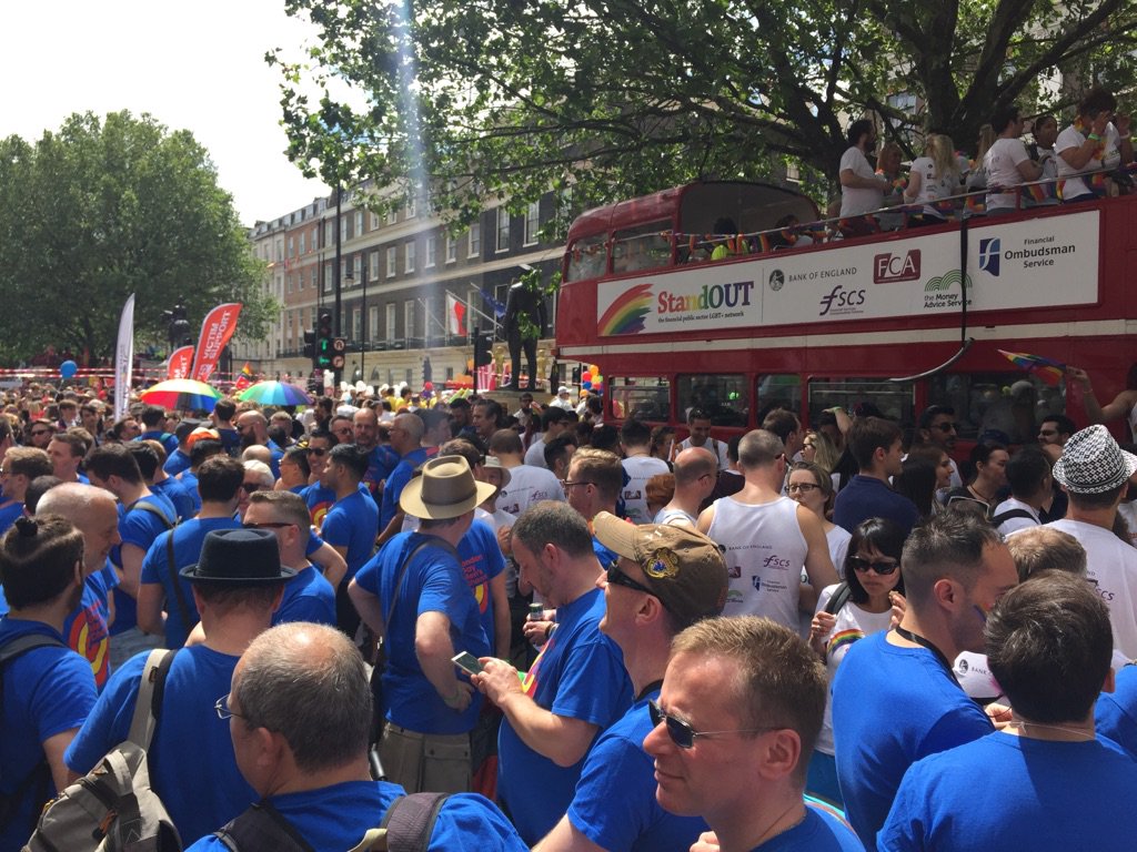 mrjmaclean's tweet photo. Happy Pride! A day for celebration, unity, and a wee bit political activism too #pride #lgbtq https://t.co/MYlpoPjohg