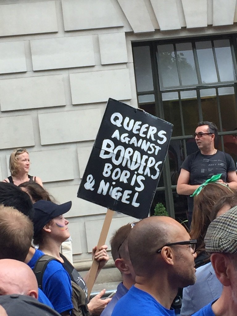 mrjmaclean's tweet photo. Happy Pride! A day for celebration, unity, and a wee bit political activism too #pride #lgbtq https://t.co/MYlpoPjohg