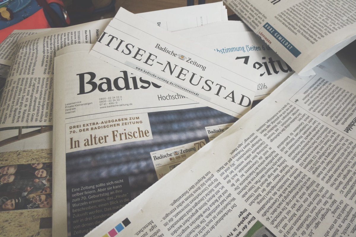 MissGuevara__'s tweet photo. The newspaper provided the students the paper for a month. They read &amp; do #CrossCurricular activities 📰#ubcCFE2016 https://t.co/2HuTMWpNDr