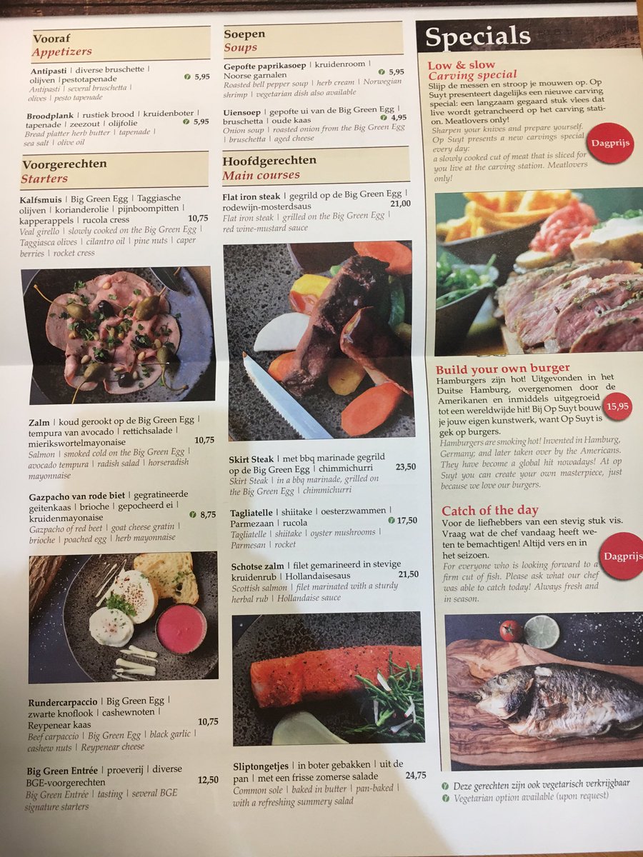 #zomer #nieuw #opsuyt #menukaart <a href="/OpSuyt/">Restaurant Op Suyt</a> <a href="/XLHelmond/">Fitland XL Helmond</a> per 29 juni 2016 gaat de kaart in!!