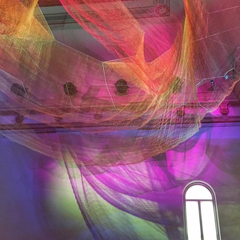 vacationcoffee's tweet photo. The #Wonder exhibit is absolutely amazing! Thank you #renwickgallery! #smithsonian #art #fiberart https://t.co/uY3CavwGUX