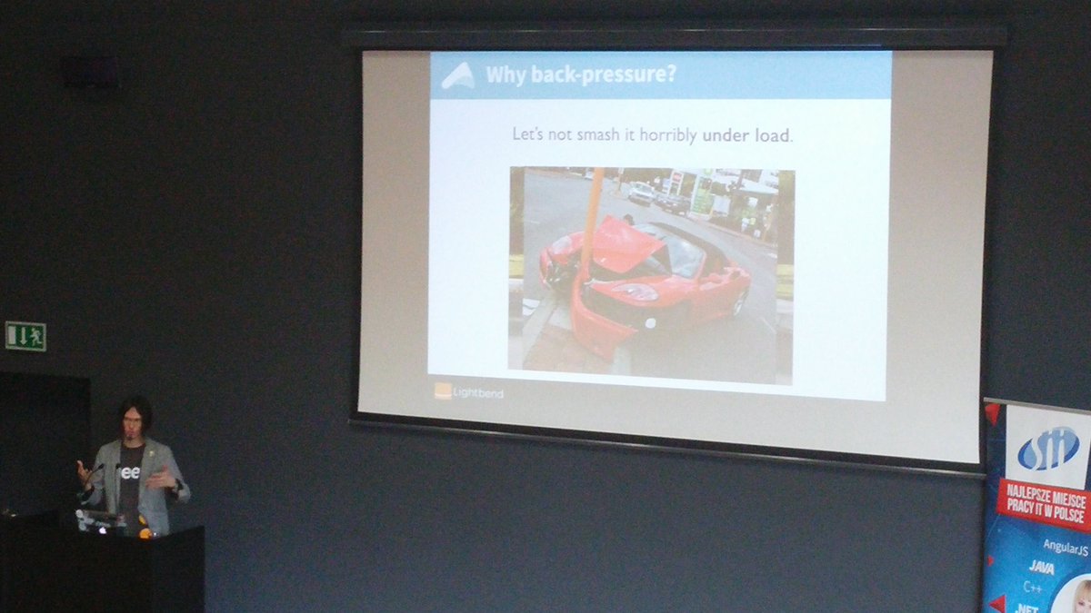 gosubpl's tweet image. Smashing streams by @ktosopl at #scalab #scala conf Mighty cool!