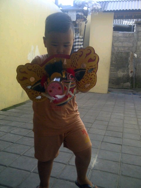 Bapang cilik ...saraswati ☺