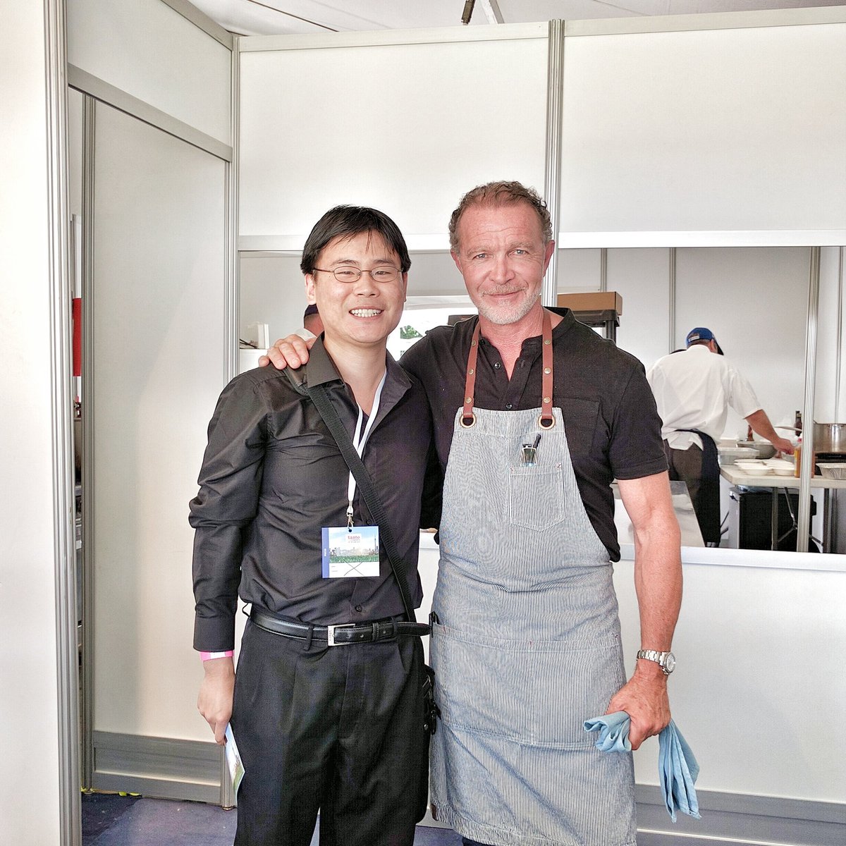 Chef Mark McEwan of the McEwan Group with Travelling Foodie Raymond Cua