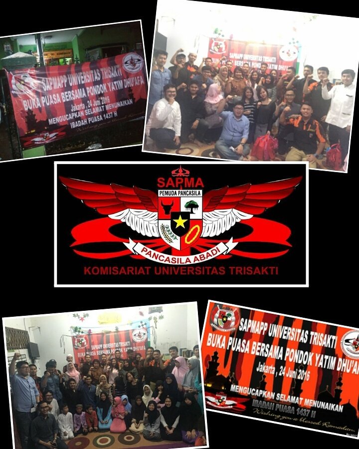 Inilah Kami
 #sapmappusakti #bukber2016 #pengkolanusakti #sapmapp #pemudapancasila #sapmappdki #fhusakti #usakti