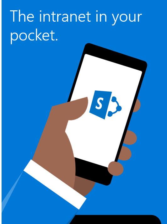 SharePoint's tweet photo. Your intranet in your pocket— #SharePoint  mobile app for iOS now available. Install today! 
https://t.co/zmPY0SSZtR https://t.co/TMhsiGBiBY