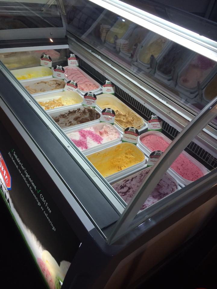 Feeling hot!! 
Why not come down to the cinema and try some of our Marshfield farm ice cream!!