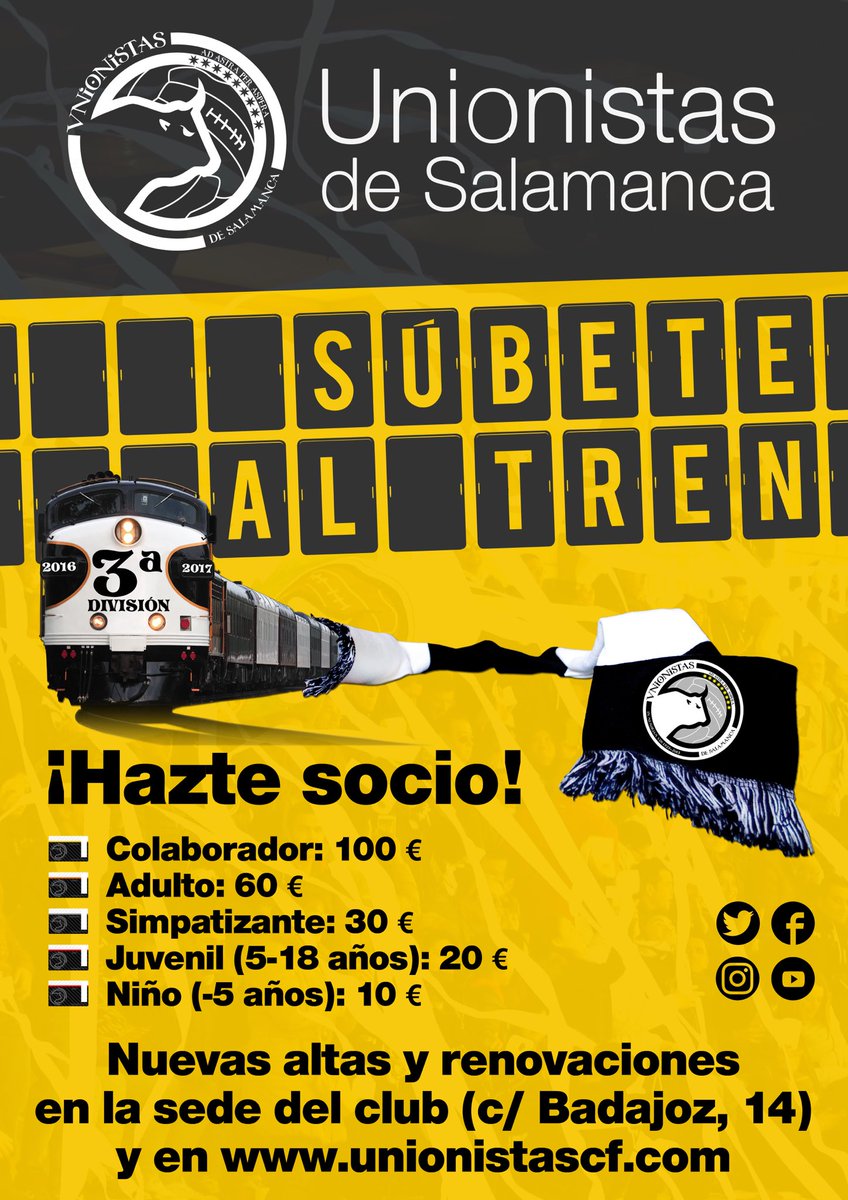 💳 SOCIOS | Horarios finde:

🔸Sábado 25 en la sede: 18-21h

🔹Domingo 26 en @thehallstarsal1 (Casino Tormes): 11-22h