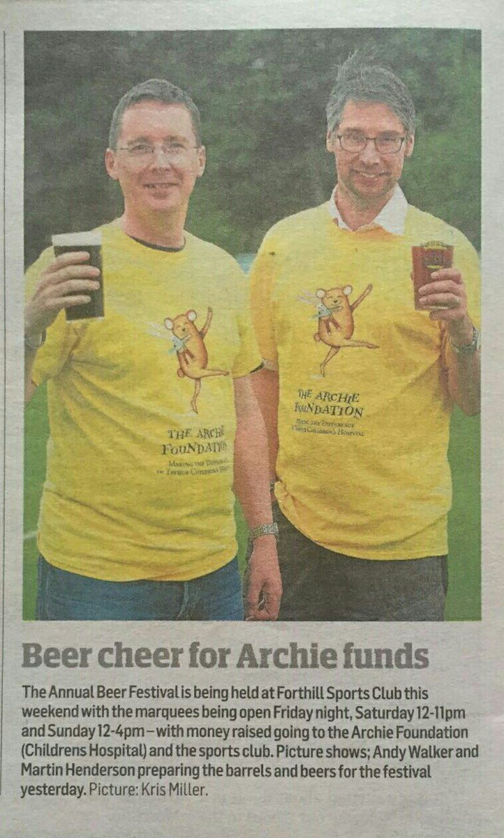 dundeetable's tweet image. Great mention in The Courier today for buff.ly/28UvnWB , and a photo too!