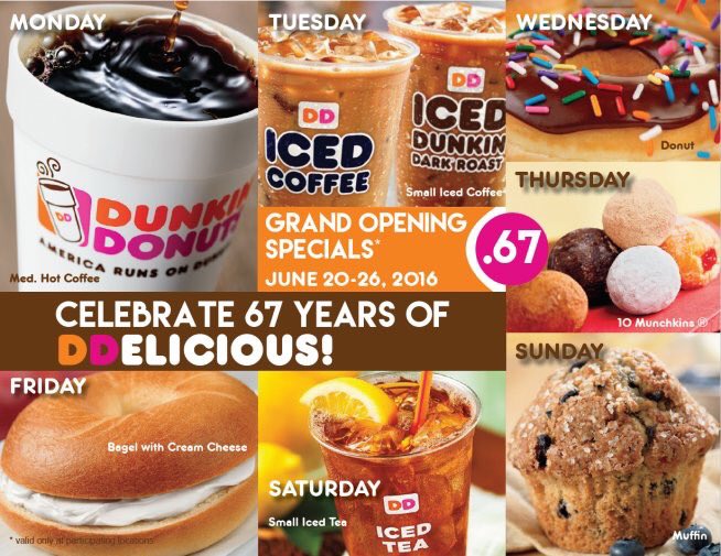 TheTyBentliShow's tweet photo. Today! Celebrate 67 yrs of #DDelicious w/ @NASHFM1033 & @blairgarner from 10a-12p at @DunkinDonuts Lebanon! https://t.co/GqN0eDhEXZ