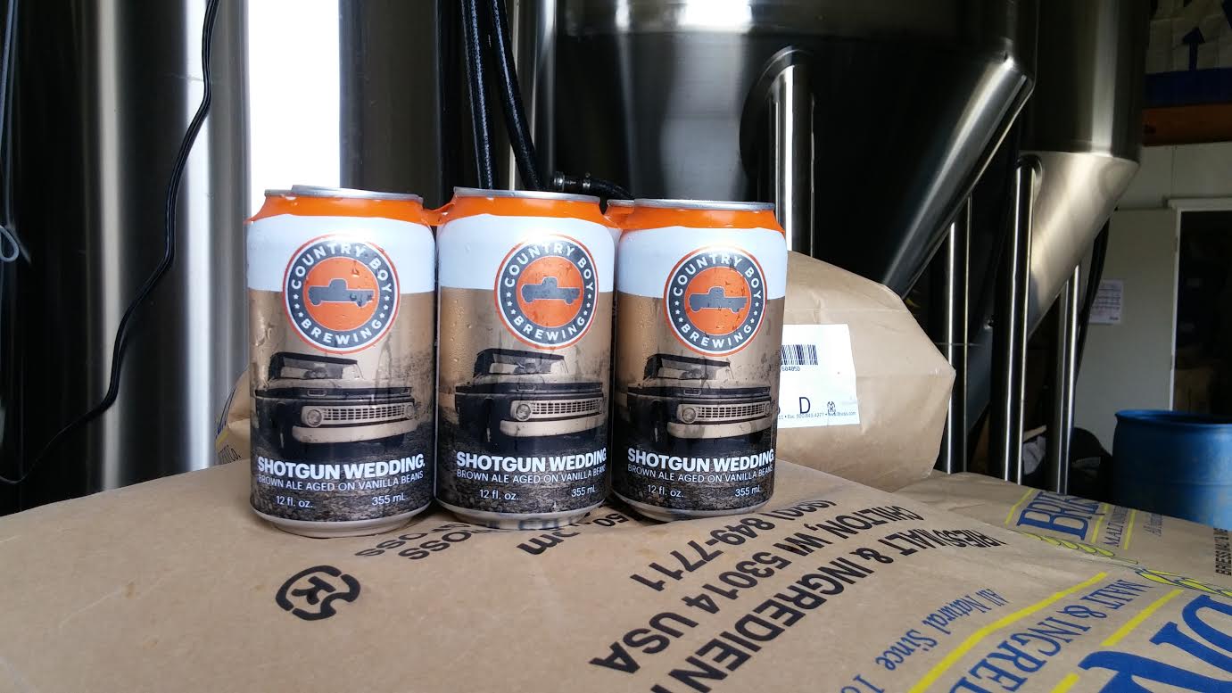 The Country Boys On Twitter Shotgun Wedding Cans Hit The Taproom