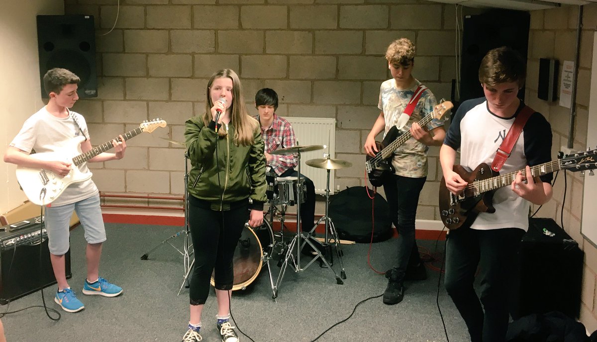 Performances today ready for next week!!! #rockschool