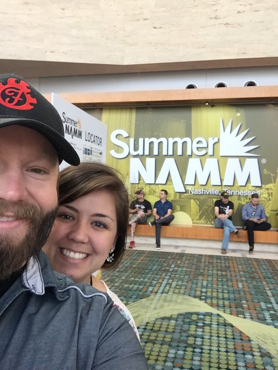 HalfStackStudio's tweet image. Our first #namm y'all!!!