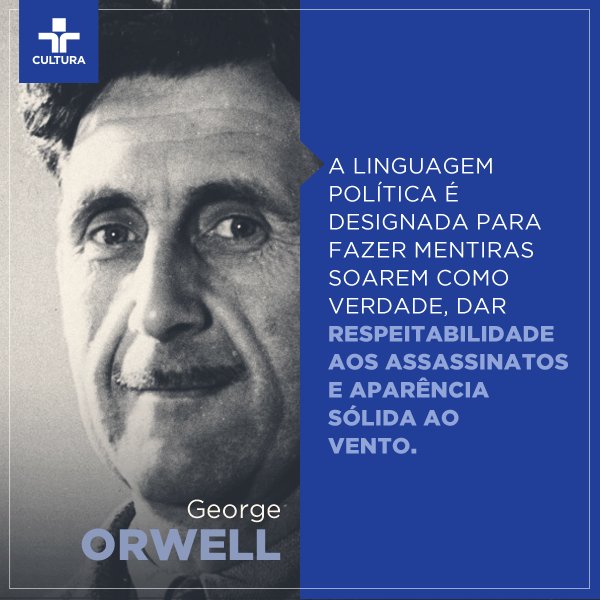 tvcultura's tweet image. Há 113 anos nascia George Orwell. ‘1984’, sua Magnum opus, é considerado um dos melhores romances já escritos.