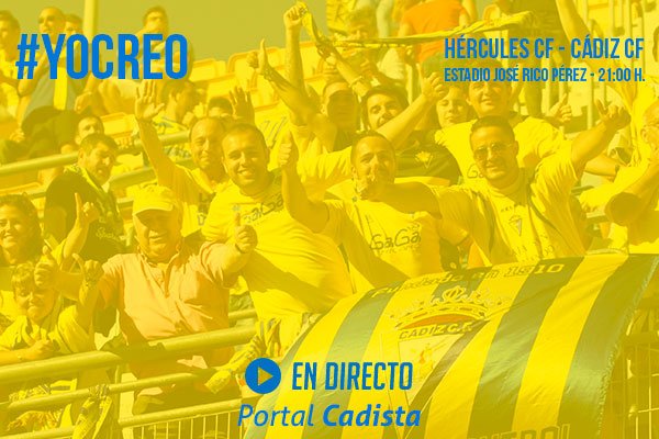 portalcadista's tweet photo. Quedan 28 horas y te pones a tararear canciones cadistas. La ilusión y prudencia aumentan.

https://t.co/888E83apTu https://t.co/j818vHh53F