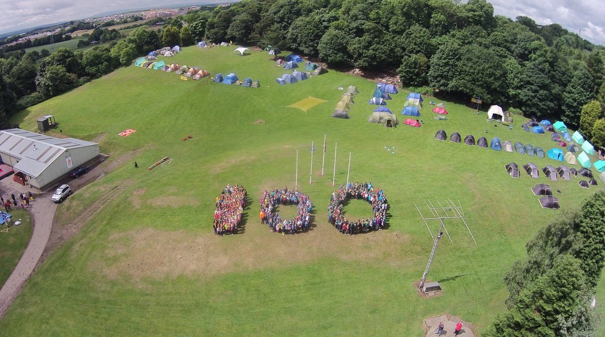 TheHowlingCamp's tweet image. Cubs are 100 at Camp 2 #Cubs100 #iscout @ScoutsScotland