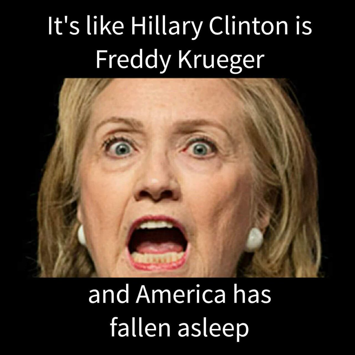 Image result for Clintons really are Freddy Krueger