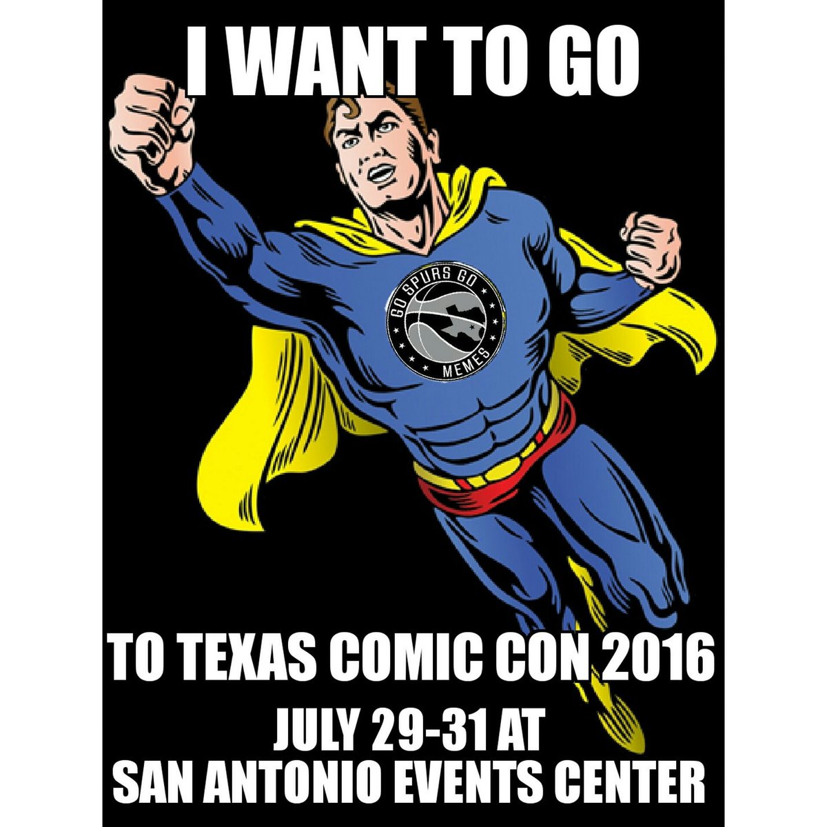 Come to our Facebook page to enter to win a 4 pack of tickets to <a href="/TexasComicon/">Texas Comicon</a> 
FB.com/GSGMEMES