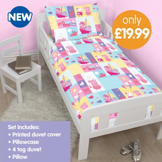 paw patrol bedding b&m