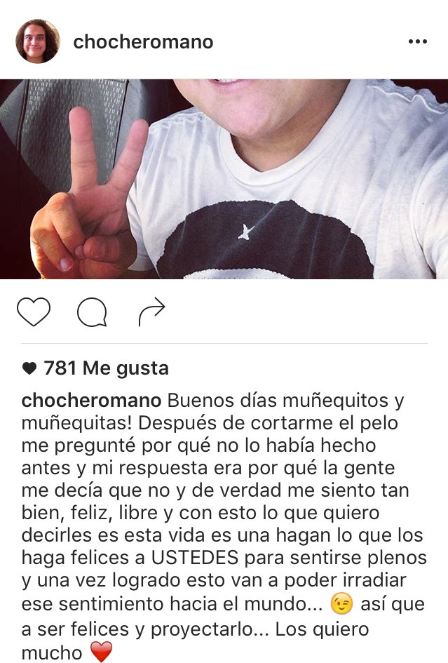 odiosocr's tweet photo. Yo no sé, pero para mi este es el nuevo Karina Ramos #bestrong Que nadie te diga que no te podes cortar el pelo! 💪🏼😅 https://t.co/63FaL7CbCp