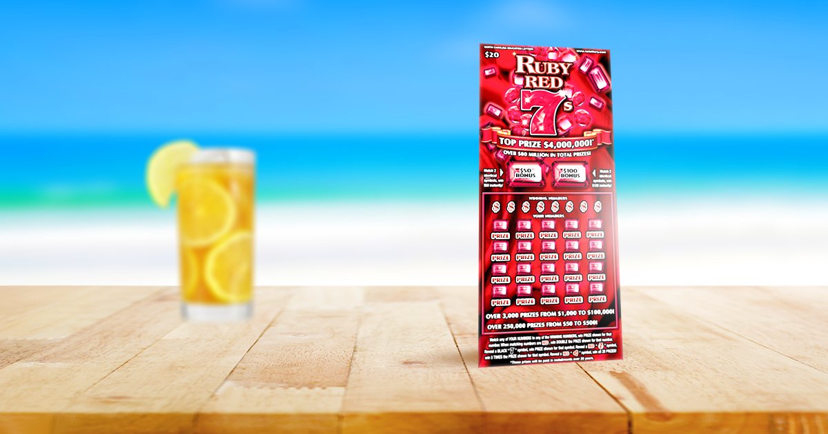 nclottery's tweet photo. What's your idea of a summer escape? Share using #RubyRedHotSummer and you could win $100! https://t.co/0fbxhAHHHq https://t.co/w9Z7Z9dteb