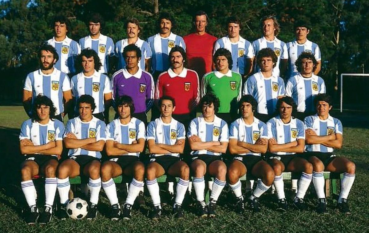 Sportia's tweet photo. A 38 años de Argentina 78 el recuerdo para nuestros campeones del mundo. https://t.co/oVGyZ0HoWt