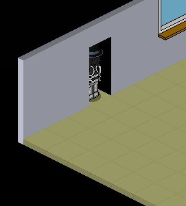 xflashhbb's tweet image. #Fail tentando sai do quarto mais não foi dessa vez! @HabboPTBR