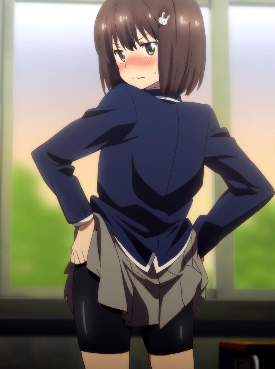 エナドリ やっぱりアニメもマンガもスパッツの宇佐美さんは最高