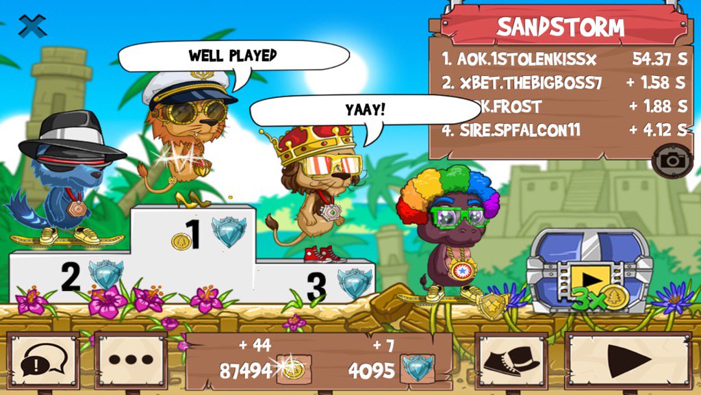 1stolenkissx's tweet photo. All those guys just got washed #funrun2 #Thebigboss7 #Frost #SPFALCON11 https://t.co/DJjUXlSkOo