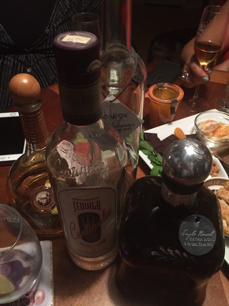 It's a good night. <a href="/Casa_Noble/">Casa Noble Tequila</a> 8 year, <a href="/DonPilar/">El Tequila de Don Pilar</a> repo, old school <a href="/TeqCentinela/">Tequila Centinela</a>, <a href="/PuroVerde/">Puro Verde Tequila</a> 110 &amp; <a href="/4taleza/">Fortaleza Tequila</a> lot 16