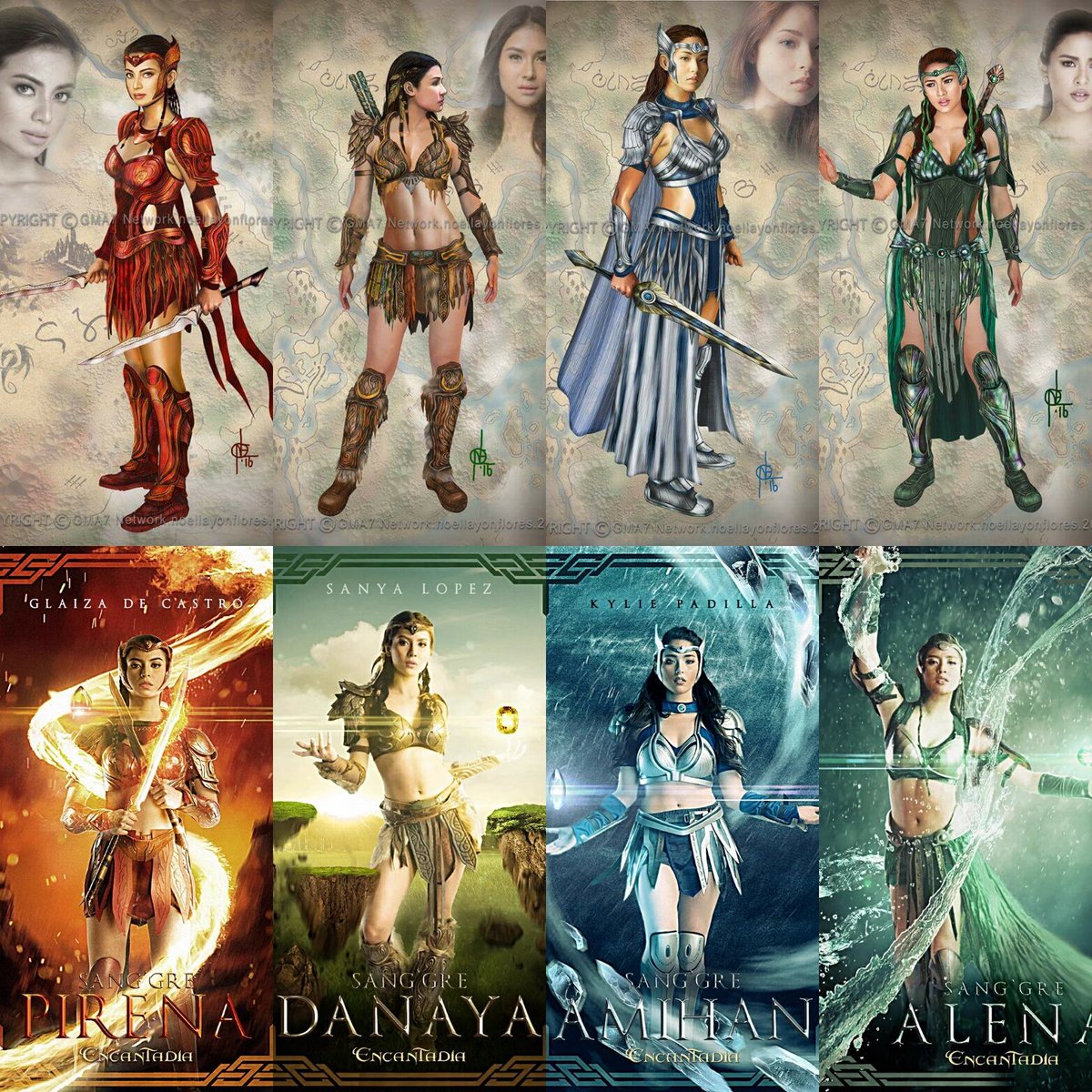 exceptforserena's tweet photo. Sketch to Reality 
#Encantadia2016 
#WidescreenforENCA2016 https://t.co/Kt1B2mor7I