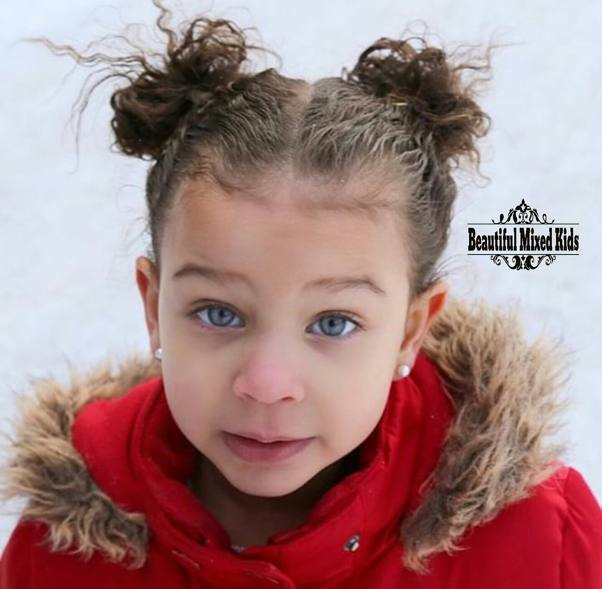 Beautiful Mixed Kids On Twitter Nevaeh 2 1 2 Years Grenadian
