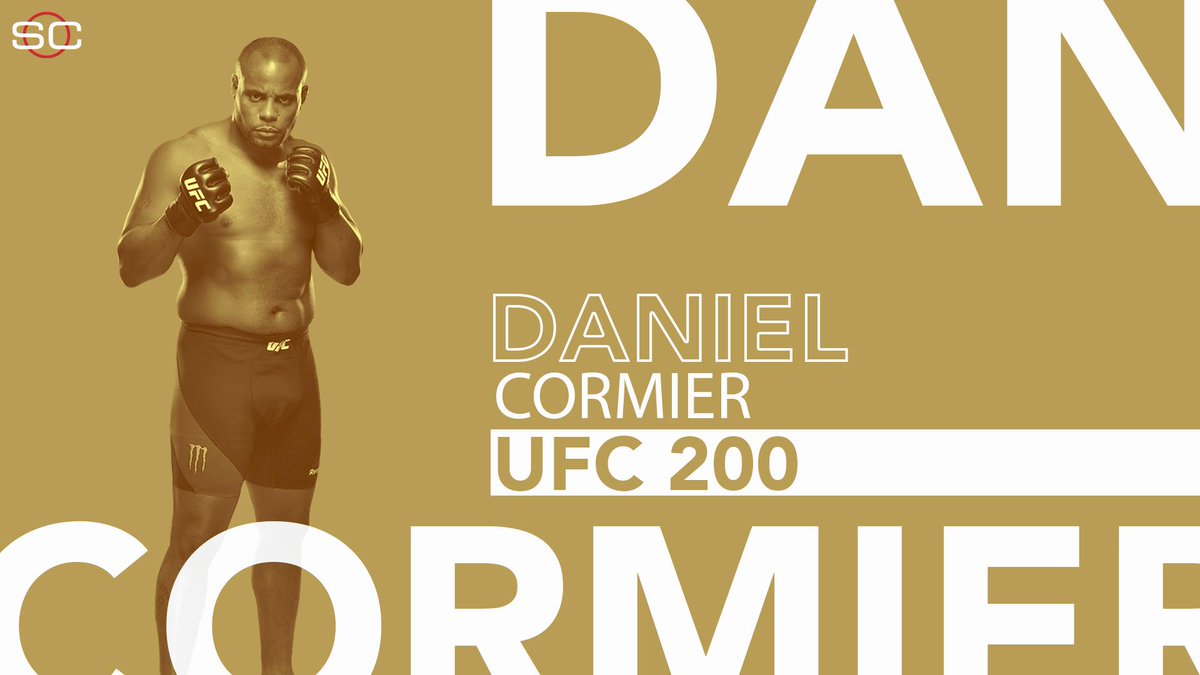 SportsCenter's tweet photo. Daniel Cormier goes the distance with Anderson Silva, winning by unanimous decision. #UFC200 https://t.co/BdEJ5o6B6c