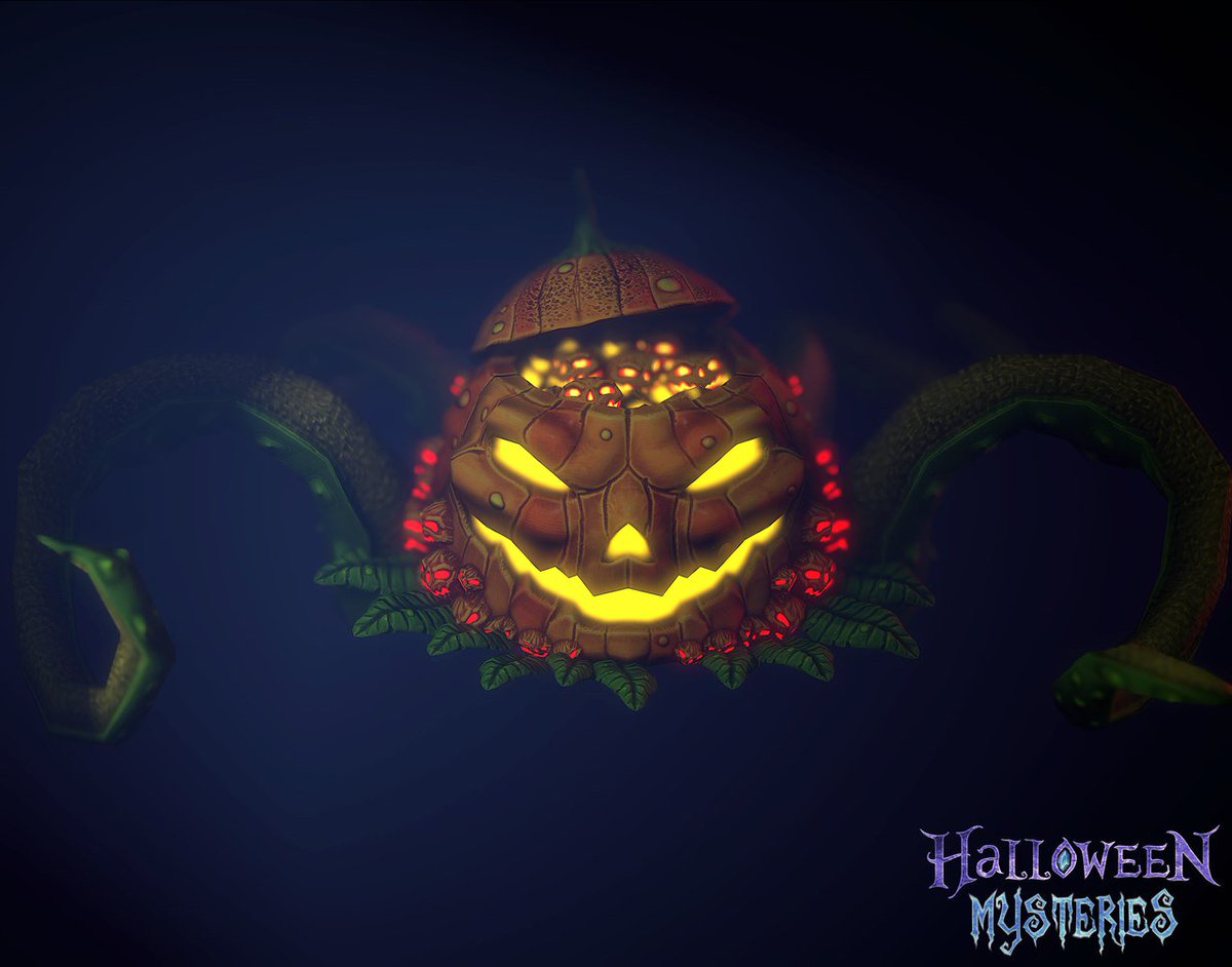 MysterHalloween's tweet photo. Boss pumpkin #gamedev #indie #Helloween #indie_ru https://t.co/ZOkj5IxS2f