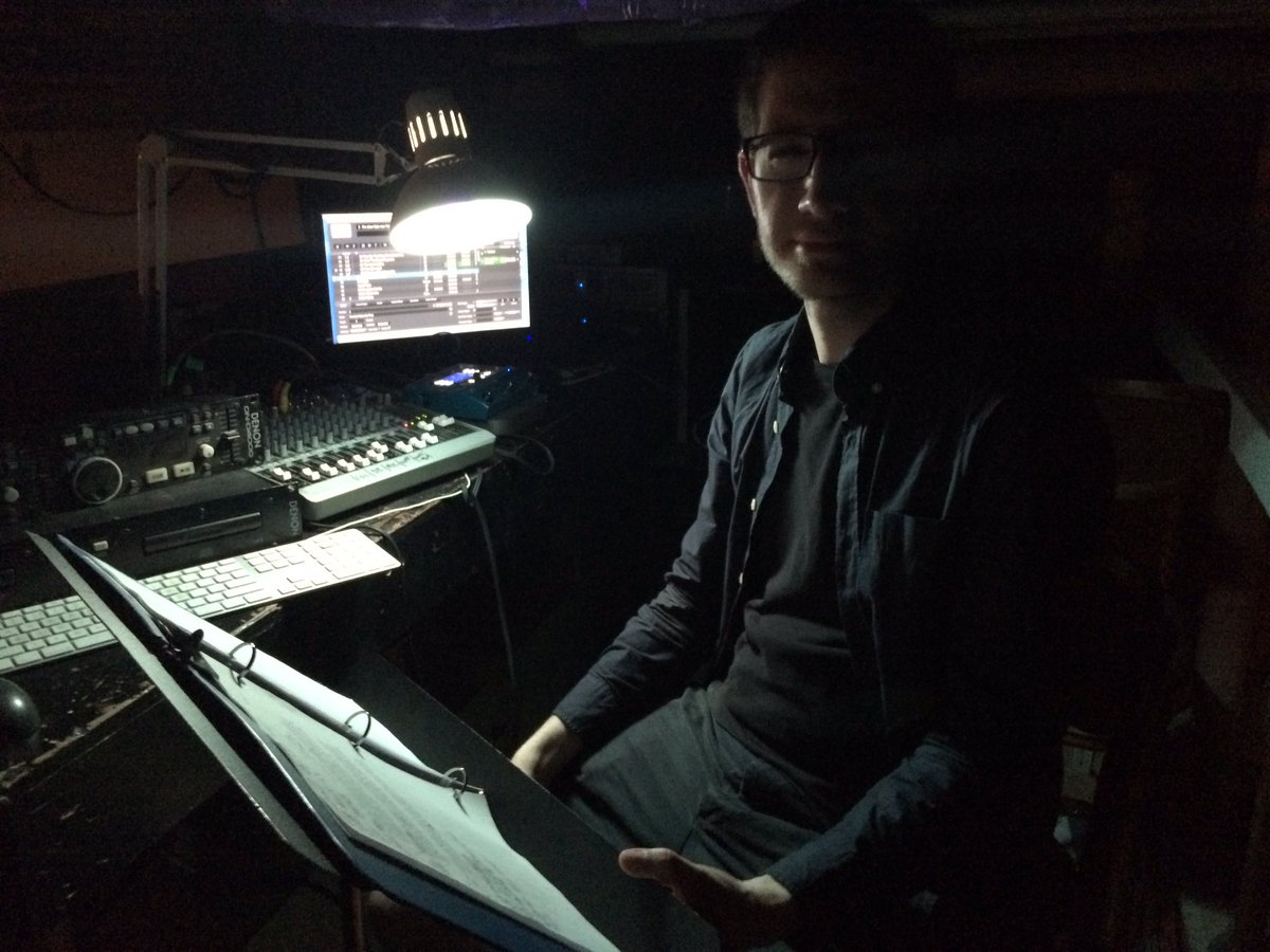 fringefests's tweet photo. MT @RabbitinHatProd: A stage manager prepares... #TheHarvester #liquidtime @Toronto_Fringe https://t.co/V5SYnIFgBe
