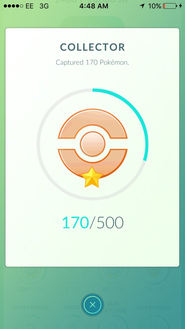 AshKetchumGO's tweet image. 170 Pokemon caught. @RTDNR @NightRTs @Relay_RTs @ShoutGamers @6odlikeRTs @HyperRTs @PokeTrends #PokemonGO