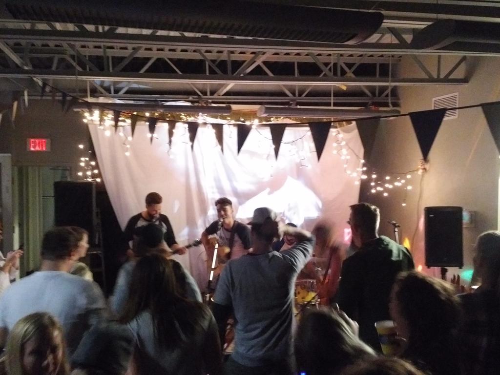 Perfect end to the night here at Bridgeland <a href="/BellTowerBand/">Bell Tower</a> is rockin, our set was awesome