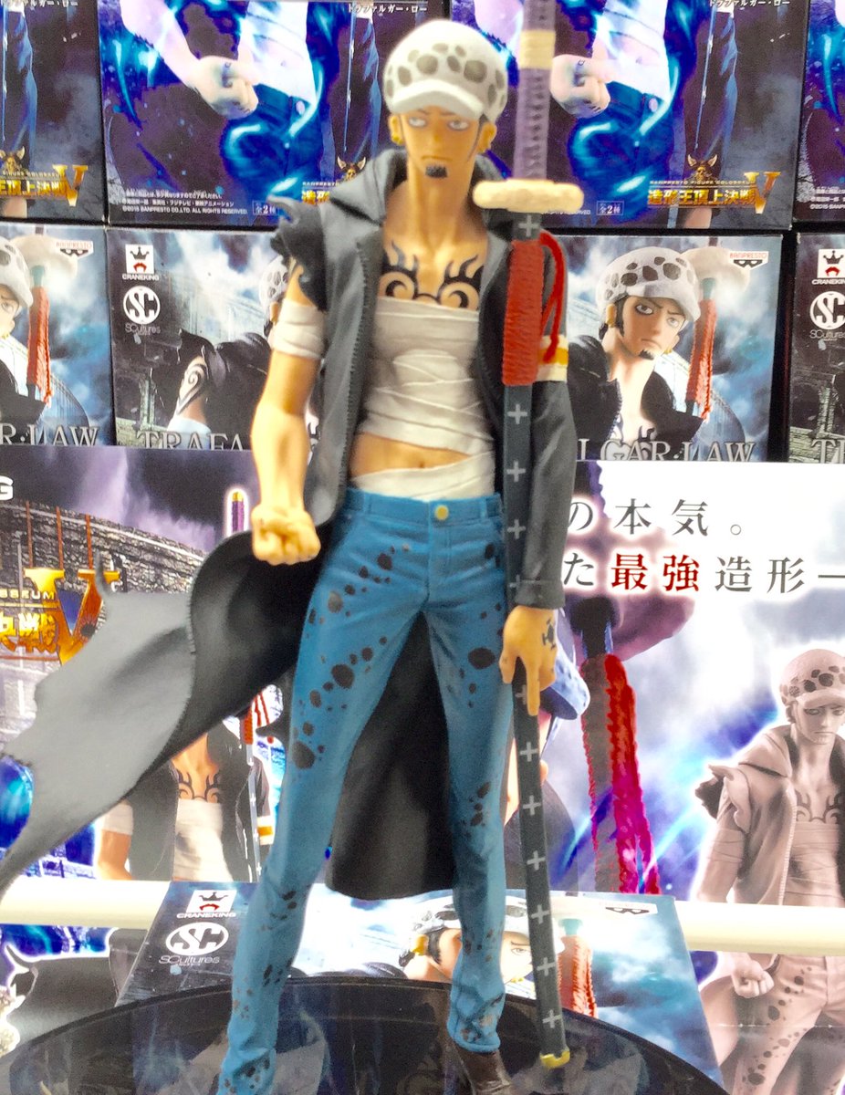 ゲームパニック三郷 على تويتر プライズ 入荷中 ワンピース Scultures 造形王頂上決戦５ Vol ６ 今回はローがw登場 カッコよくてどちらも欲しくなっちゃいます ワンピース トラファルガー ロー プライズ 三郷